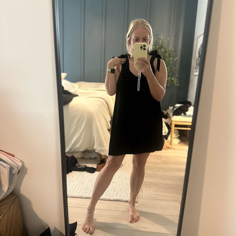 Topshop Black Stylish Mini Dress
